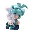 thumbnail image 5 of Hatsune Princess Miku White Rabbit Hatsune Stand, Cinnamon Anime Hand -Office Model Swing, 5 of 5