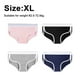 thumbnail image 2 of Bikini de algodón para mujer de 4 piezas, bragas atrevidas transpirables para mujer, bikini suave y cómodo para mujer (multicolor), 2 of 5