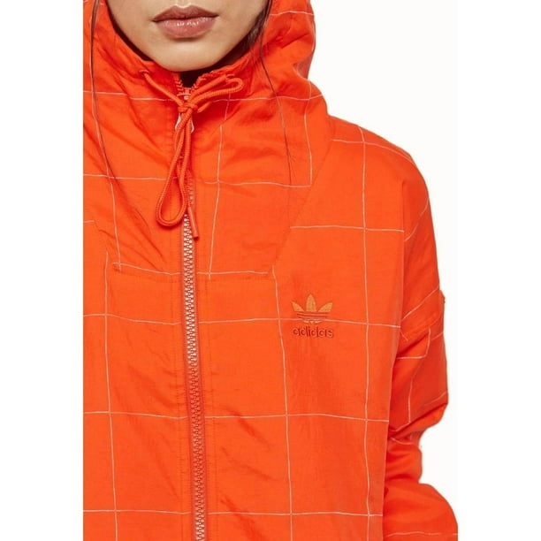 Chamarra adidas Originals Rompevientos Clrdo Mujer naranja Grande Adidas CV5791