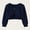 Navy, variant on Brondbend Cardigan Sweater for Girls Kids Knitted top Crewneck Long Sleeved Open Front Cotton Coat Button Breathable Cute Jacket Loose Fall Comfortable Outerwear,Dark Gray