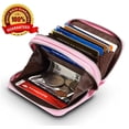 thumbnail image 2 of Women's wallets Leather wallets for women RFID Secure Card Wallet Small Purse, 2 of 6
