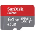 thumbnail image 1 of Tarjeta de memoria SanDisk Ultra microSDXC 64GB UHS-I C10 A1 - 140MB/s, 1 of 6