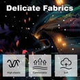 thumbnail image 3 of Fireflies Luxurious Velvet Throw Pillow Inserts with Unique Patterns - Set of 2 Chair Pillow Covers - Available in 16x16, 18x18, 20x20 Inches for All Occasions, 3 of 6