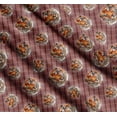 thumbnail image 3 of Soimoi Cotton Voile Fabric Check & Tiger Face Animal Printed Craft Fabric by the Yard 42 Inch Wide, 3 of 7