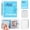 F-Blue, variant on 100 Envelopes Money Saving Challenge, New 100 Envelope Challenge Binder, Easy and Funny Way to Save $5,050 Budget Planner, 100 Day Envelope Challenge Kit Money Saving Book