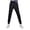 Black, variant on Stephy Women's New Thin Elastic Loose Large Size Korean Version of Everything Long Trousers Casual Trousers Haren, Black, L