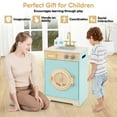 thumbnail image 5 of Infans Kids Washer Playset with Laundry Detergent & Hand Sanitizer Rotating Wheel, 5 of 7