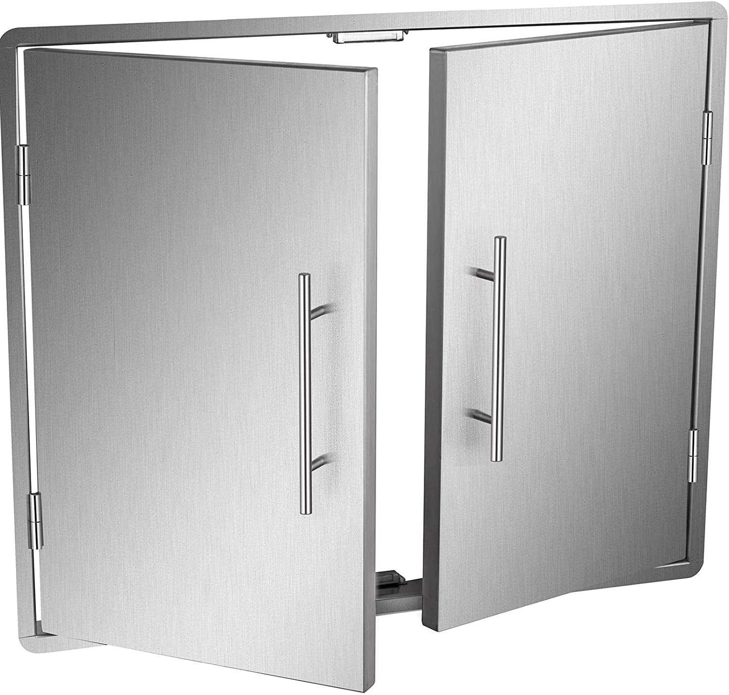 Minneer 26.5Wx22H Inch BBQ Double Access Door,Outdoor Kitchen Door