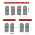 thumbnail image 3 of CD60 125V/250V 50UF-1200UF Motor Starting Capacitor for Air Conditioners Heat Resistant Household Equipment, 3 of 9