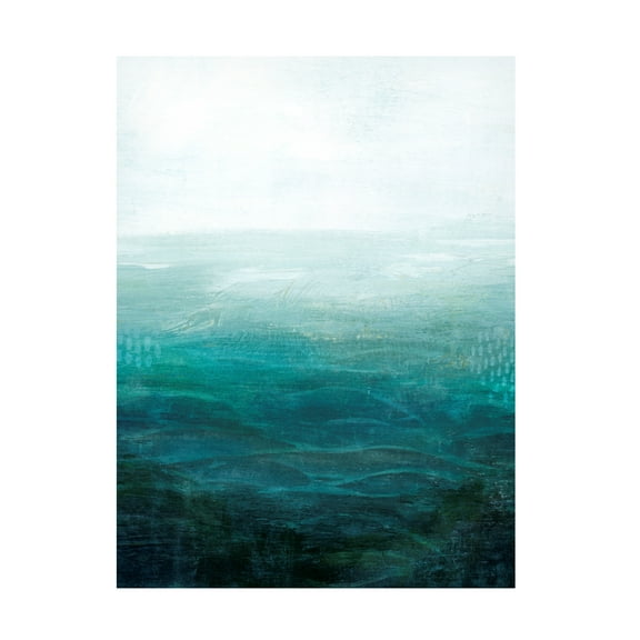 Grace Popp 'Drifting Sea I' Canvas Art