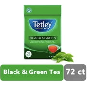 Tetley Black & Green Blend, Tea Bags, 72 ct.