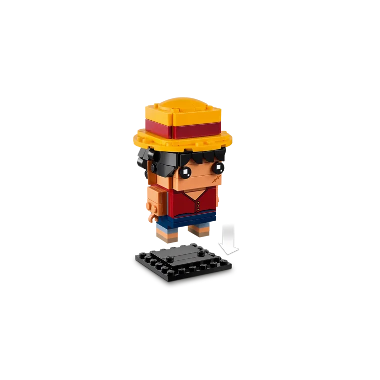LEGO Brickheadz 40799 Monkey D. Luffy 136pcs - Walmart.com