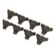 thumbnail image 4 of Patas decorativas de aleación de zinc, 8 piezas de herrajes para cajas de joyería, herrajes para cajas de vino tinto, pies protectores de esquina, innovación moderna, 4 of 8