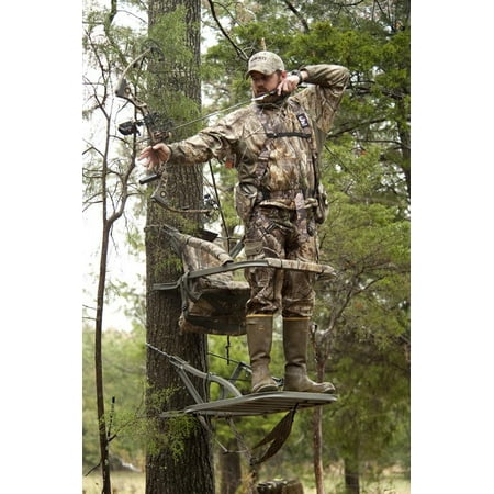 Summit Goliath SD Self Climbing Treestand Bow & Rifle Deer Hunting (2 Pack)
