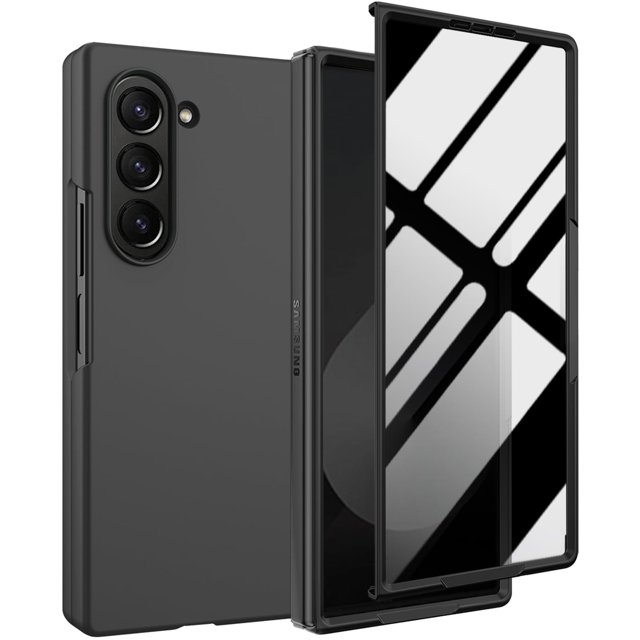 Funda de privacidad KEKBOXQ para Galaxy Z Fold 6, antiruido, negra