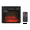 18' electric fireplace, variant on Electric Fireplace Insert 18 Inch 1400W 120V Remote Control Slim Heater with Realistic Flame and Log Set Black