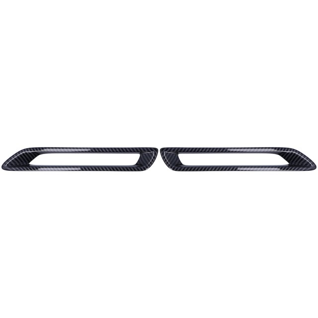 Cubierta de luz antiniebla trasera estilo de fibra de carbono aspecto exquisito embellecedor de luz antiniebla trasera con cinta adhesiva para piezas traseras de coche para Rav4 ANGGREK Otros