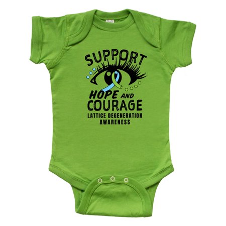 

Inktastic Lattice Degeneraton Support Hope and Courage Gift Baby Boy or Baby Girl Bodysuit