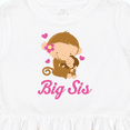 thumbnail image 4 of Inktastic Big Sis Monkeys Girls Toddler Dress, 4 of 5