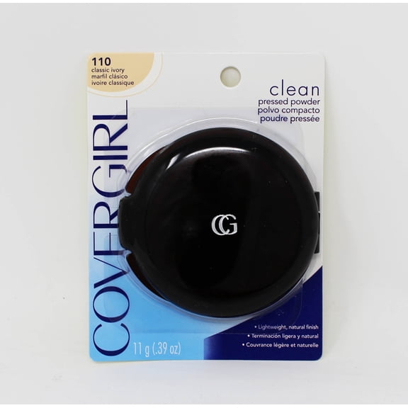 CoverGirl Clean Pressed Powder 110 Classic Ivory .39 Ounce