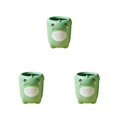 thumbnail image 2 of Yuarrent Cubo de basura de basura de PP, reemplazo de patrón de Animal de Color sólido, cubo de basura verde Type1 NO1, 2 of 6
