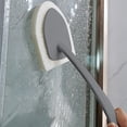 thumbnail image 2 of Fiudx Cepillo Ergonómico para Fregar, Mango Ergonómico, Cabezal de Esponja Suave Multifuncional, Uso En Seco y Húmedo, Limpiador de Vidrios para Baño, Agarre Cómodo, Duradero, Tamaño 34,5 X 9 X 12 Cm, 2 of 7