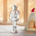thumbnail image 4 of Mornei Nutcracker Statue Collectible Crafts Decor Resin Decorative Nutcracker Sculpture White, 4 of 7