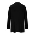 thumbnail image 5 of Yuzhih Cardigan Sweaters for Women Long Sleeve Crochet Open Front Casual Solid Fall Knitted Shirts, 5 of 6