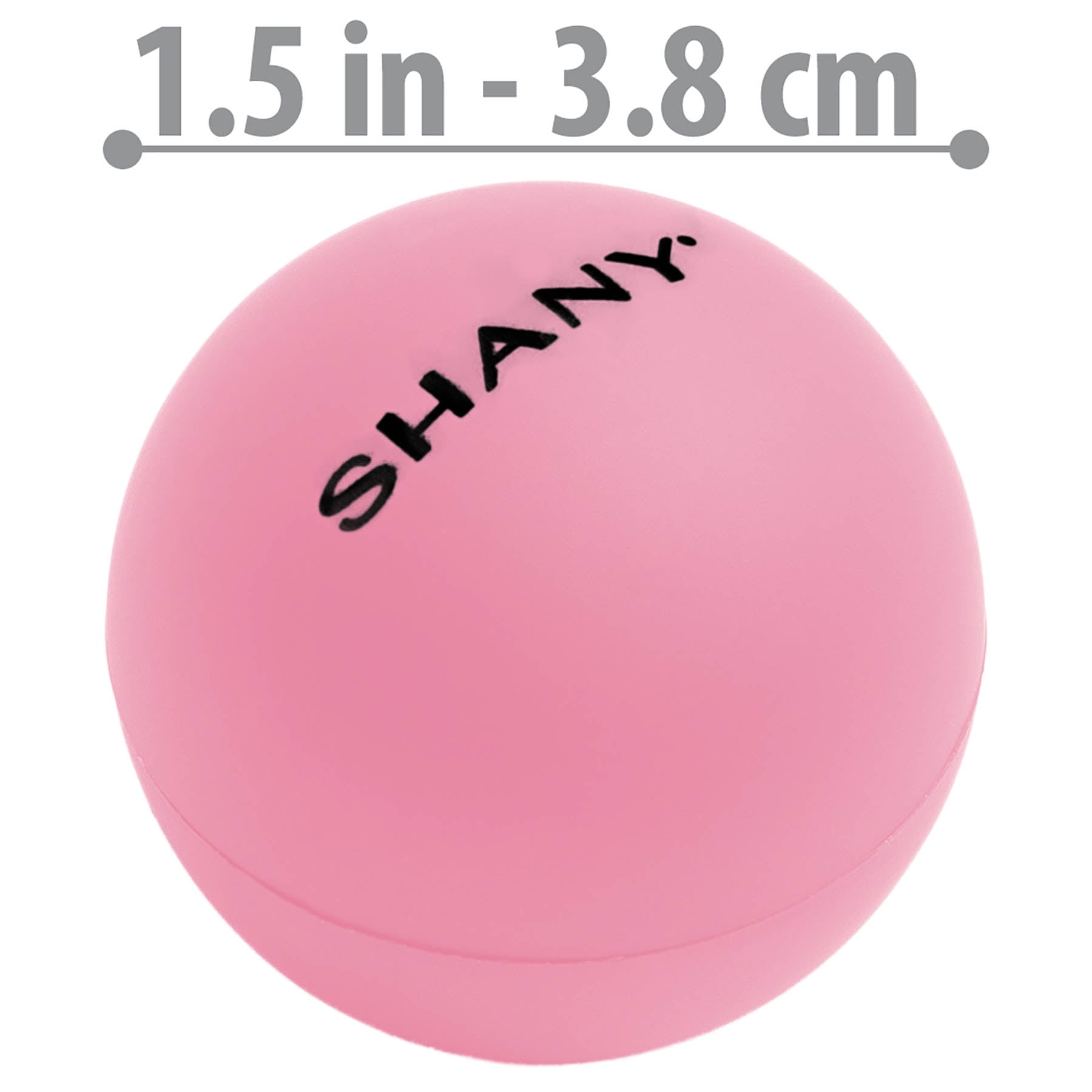SHANY Lip Balm Sphere - Nourishing Hydrating Lip Balm Lip  Care Infused with Shea Butter and Moisturizing Oils to Soothe and Repair Dry and Cracked Lips - Pink