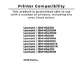 thumbnail image 4 of Zoomtoner Compatible Lexmark / IBM MS415DN Lexmark 50F1000 Cartouche de Toner laser Noir, 4 of 5