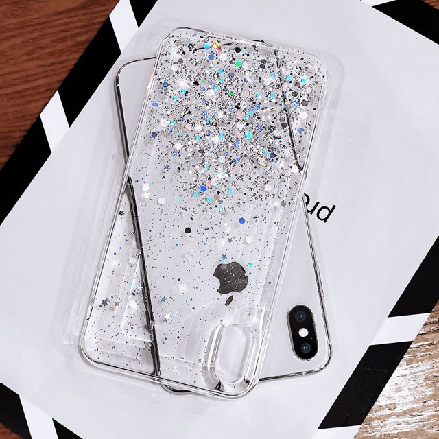 Luxury Flash light Glitter Clear Phone Case For iPhone 14 Pro Max 13 12 11 XR XS Max X SE2020 8 7 6S 6 Plus mini Silicone Cover RJ