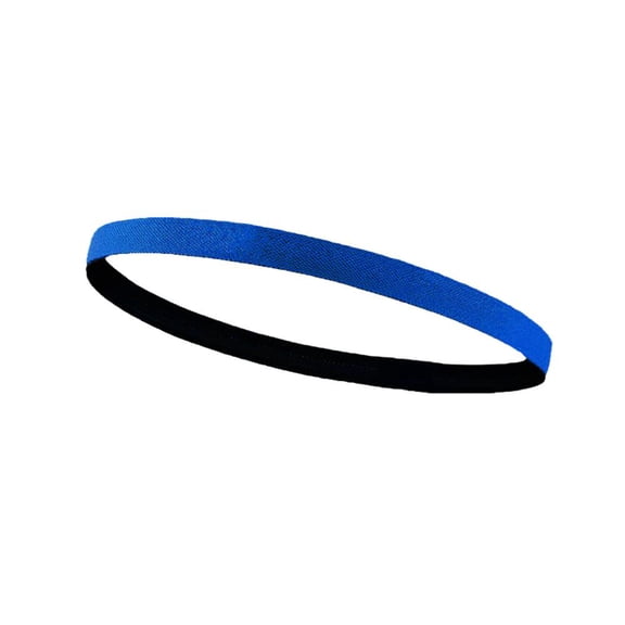 Sweat-Wicking Non-Slip Sports Headband Set of 6 Silicone Polyester for Running Yoga Fitness