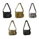 thumbnail image 5 of Greeniant Bolso con correa de hombro ajustable para hombre, bolsos cruzados impermeables, bolsa organizadora de libros para teléfono móvil, Escalada camuflaje oscuro, 5 of 6