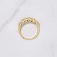 thumbnail image 3 of vylahjewellery 14K Vermeil Yellow Gold Baguette Moissanite Ring for Women Vintage Statement Cocktail Ring Classic Wedding Anniversary Promise Fashion Jewelry Gift, 3 of 7