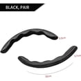 thumbnail image 2 of Universal de fibra de carbono protector para volante de coche segmentado protector para volante de coche para 35-40cm volante Spinner, 2 of 5