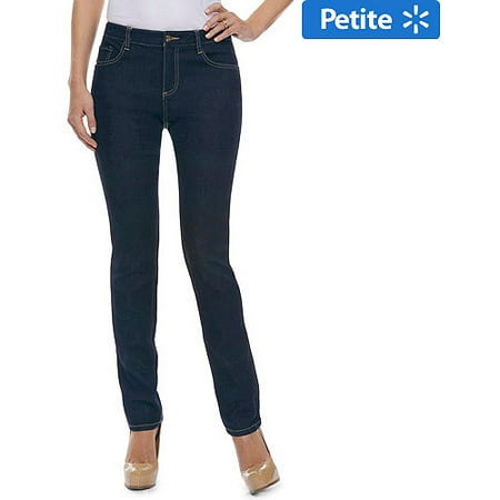 Miss Tina Women's 5 Pocket Skinny Jeans,