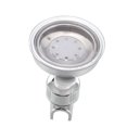 thumbnail image 3 of Unique Bargains Shower Head Holder, Adjustable Suction Cup Wall Mount Handheld Shower Bracket 105mm White, Silver Tone, 3 of 4