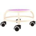 thumbnail image 1 of Marchepied avec Roues, Tabourets Bas pour Enfants Adultes, Surface Respirante, Capacité de Poids Élevée, Mini Marchepied à la Mode pour Maison École Maternelle, 1 of 7