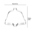 thumbnail image 3 of Clearance Kitchen Utensils! Blecry Bell Cookie Cutter, Biscuit Moulds Christmas Cookies Clearance Sale, 3 of 7