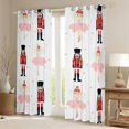 thumbnail image 2 of Manfei Merry Christmas Black Out Curtains,Nutcracker Soldier Curtains Pack of 2 (42x63 Each),Kawaii Ballet Girls Bedroom Curtains For Teens,Microfiber Bedroom Decor, 2 of 6