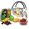 thumbnail image 3 of Gaeub USA MAP Collapsible Cooler Bag Insulated,Leakproof Food Bag for Hot or Cold Food Delivery,Travel Insulated Bag, or Beach Cooler Bags, 3 of 6