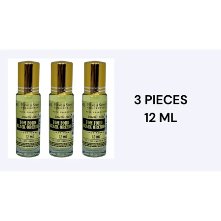 3 Pack Perfume Roll On Oil 12 ML Limited Time Only