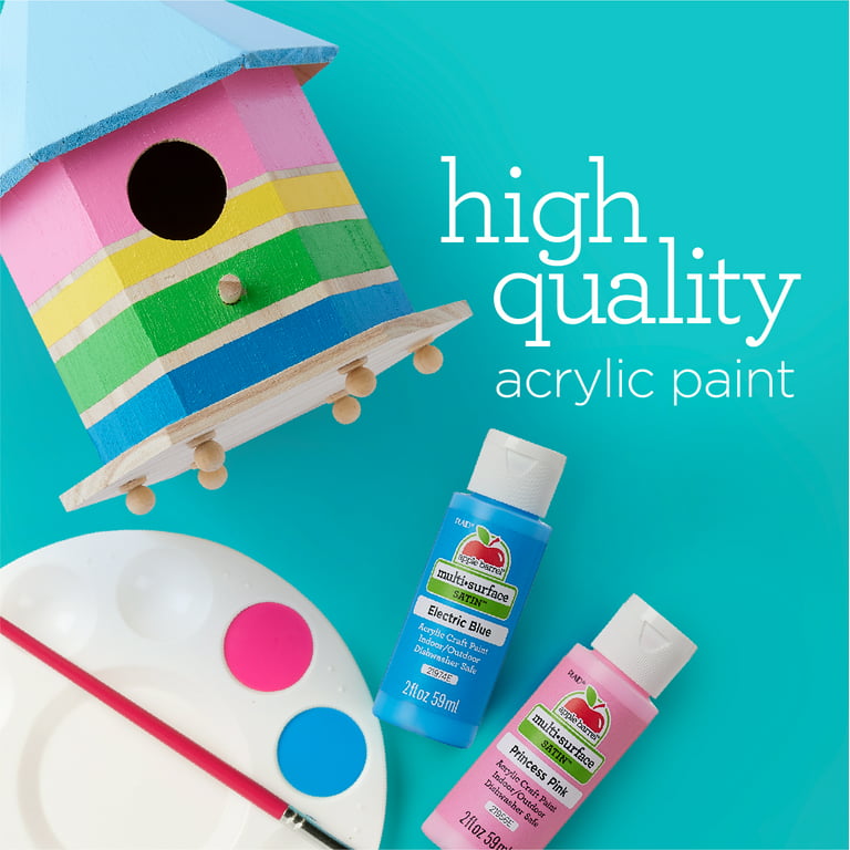 2 Oz Craft Paint Station Holds 60 Acrylic Folk Art Apple Barrel Createx 