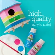 Apple Barrel Multi-Surface Craft Paint, Satin Finish, Electric Blue, 2 fl oz