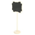 thumbnail image 3 of 10 Sets Plant Label Tag Sign Small Blackboard Message Board Garden Plants DecorationFlower Shape, 3 of 10