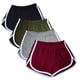 thumbnail image 1 of Pantalones cortos Cameway de algodón para mujer, yoga y baile, paquete de 4, M, negros, 1 of 7