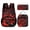 Black Red Plate, variant on 3-in-1 Backpack Set, Includes Bookbag, Insulated Lunch Bag, and Pencil Case,Kmqgtd0e