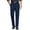 Navy Blue, variant on COOFANDY Mens Classic Casual Dress Pants Expandable Waist Suit Pant Slim Fit Flat Front Slacks