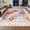 B04-Orange, variant on Wondo Moroccan Vintage Trellis Area Rug - Machine Washable Non-Slip Low-Profile 4x6 Floor Carpet for Living Room, Bedroom, Dining Room, Office & Nursery, Orange