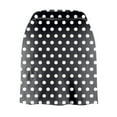 thumbnail image 6 of Womens Polka Dot Skirt Short Length Versatile a Line Mini Skirts Classic Tennis Stretchy Cute Flared Skater Skirt Black, 6 of 6